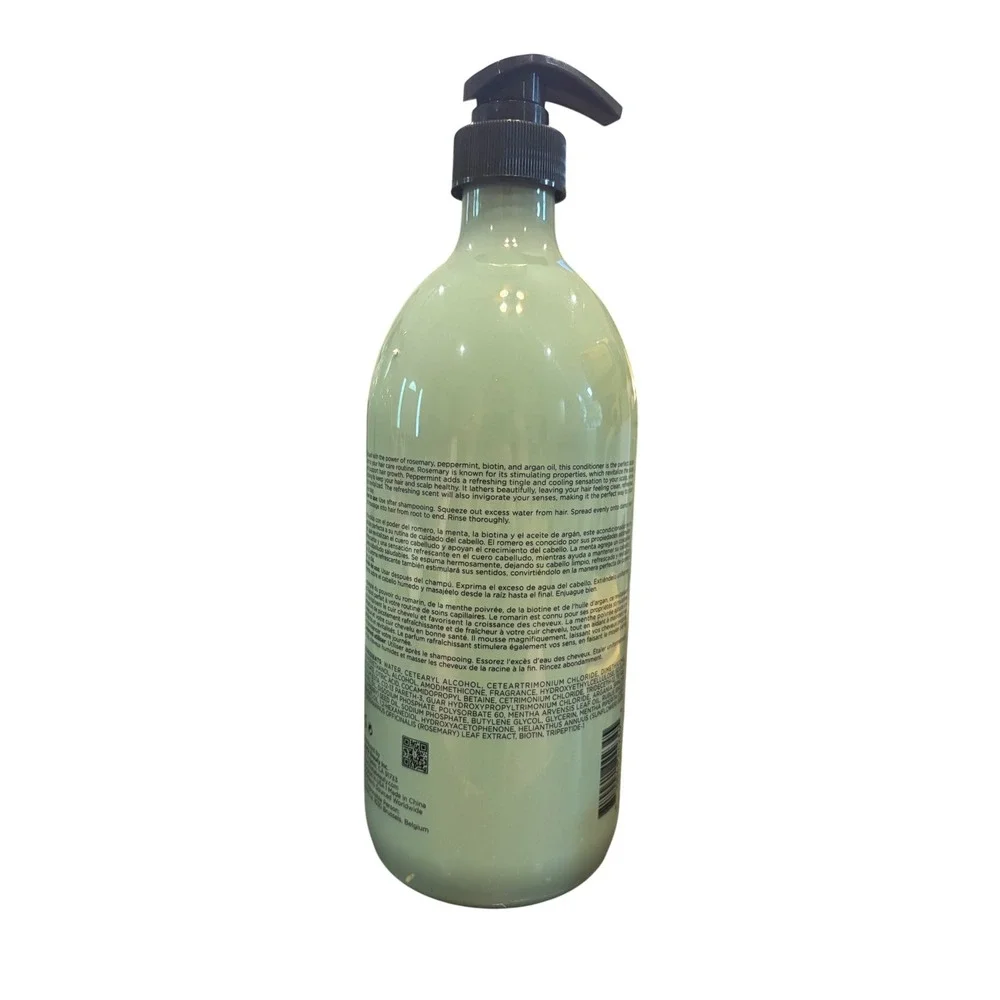 Luseta Rosemary Mint Complex Strengthening Conditioner 33.8oz 1L Salon Size Pump